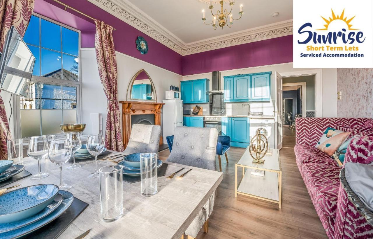 Presidential Apartment, Family Home, Luxury Bedrooms, 2 Rooms, 1 King Bed, 2 Single Beds, Free Wifi, Free Parking, Tourists, Business Travelers, Relocation, Beautiful River Views, - Long Stays, Invoice And Reduced Price Are Only Via Sunrise Short Let Dundee Esterno foto